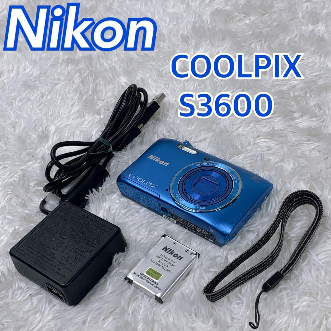 Nikon Compact Digital Camera Coolpix S3600