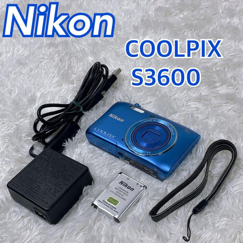 Nikon Compact Digital Camera Coolpix S3600