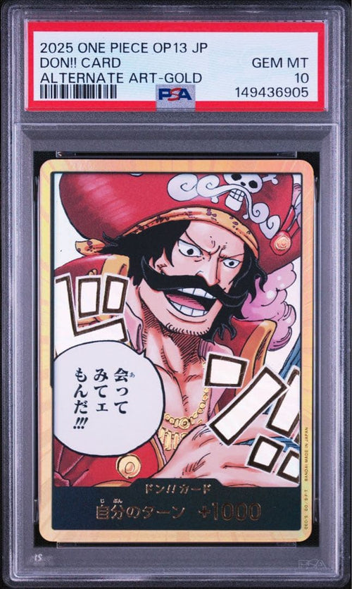 One Piece Card Game Psa10 D 6905