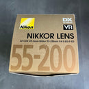 Nikon Zoom Lenses 55-200Mm Vr Af-S Dx 0618