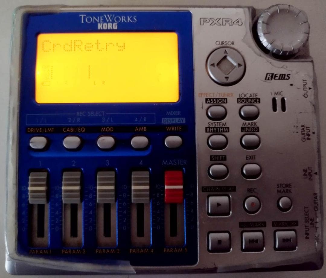 Controller Fader Korg Pandora Tone Works Pxr4