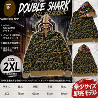 Hoodies A Bathing Ape Abc Camo Double