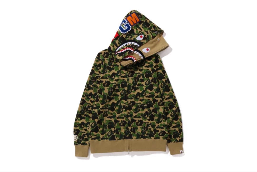Hoodies A Bathing Ape Abc Camo Double
