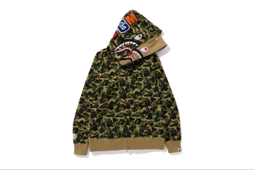Hoodies A Bathing Ape Abc Camo Double