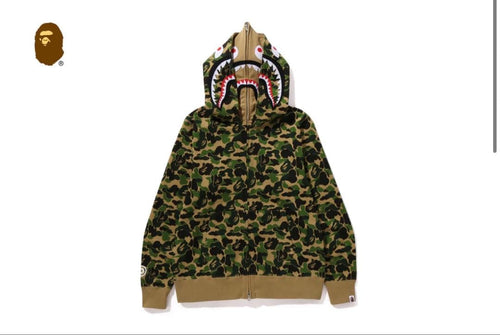 Hoodies A Bathing Ape Abc Camo Double