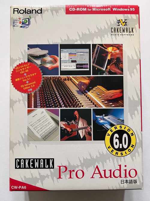 Roland Others Cakewalk Pro Audio 6.0