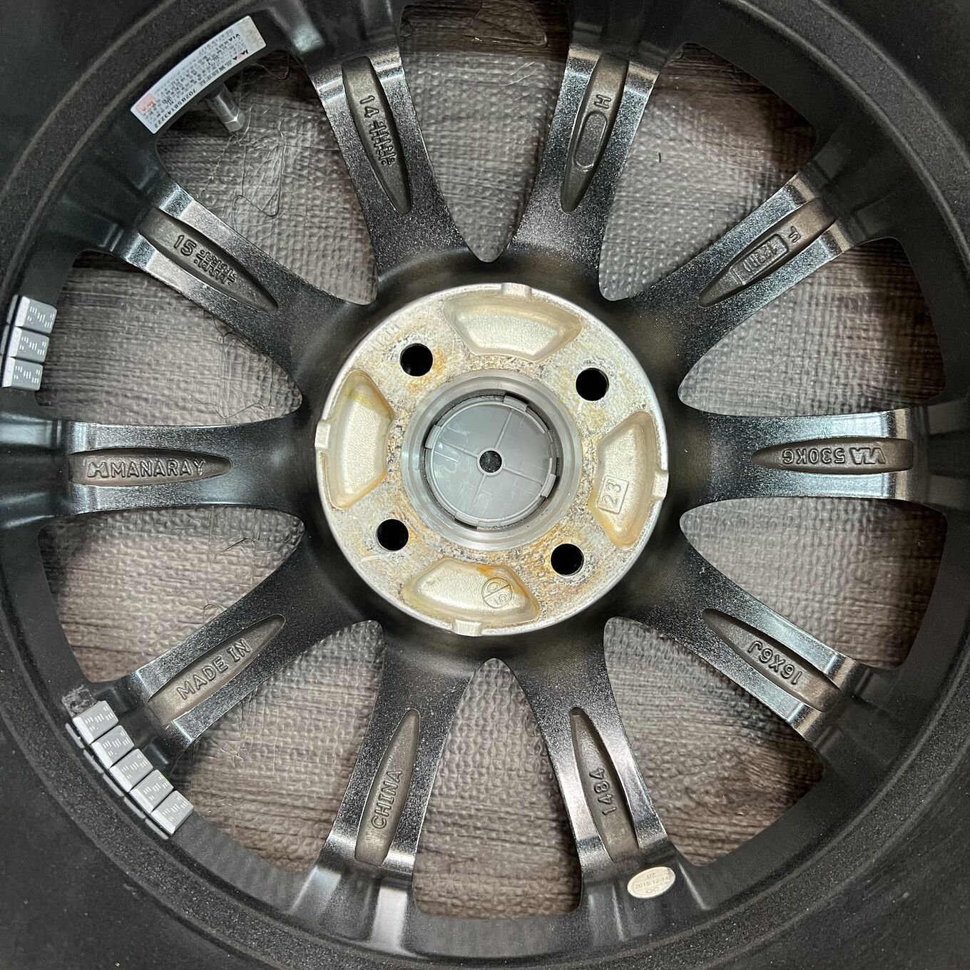 Manaray 16 Inches Sport 4X100 #52D40426