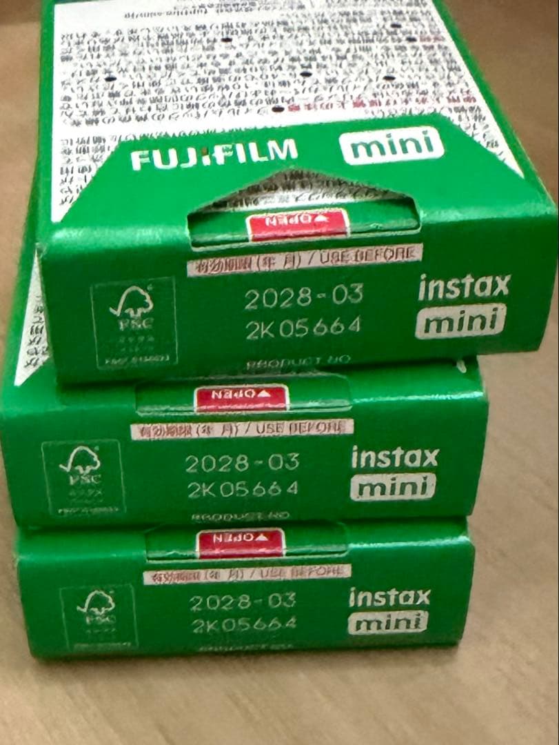 Fujifilm Instant Film Instax Mini 3 28/3