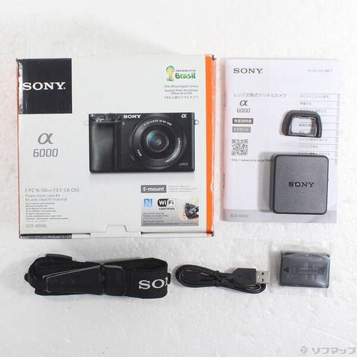 Sony Mirrorless Interchangeable Lips 6000 Ilce-6000L 258
