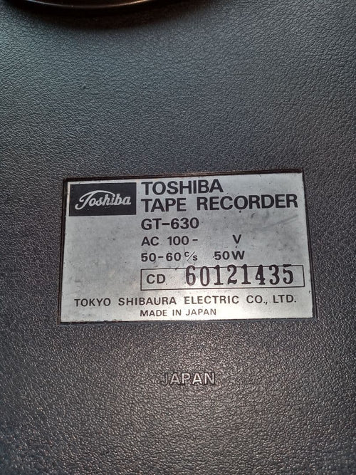 Toshiba Open Reel College Ace Gt-630