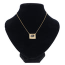 Christian Dior Necklace Cd K18Yg 0.38Ct
