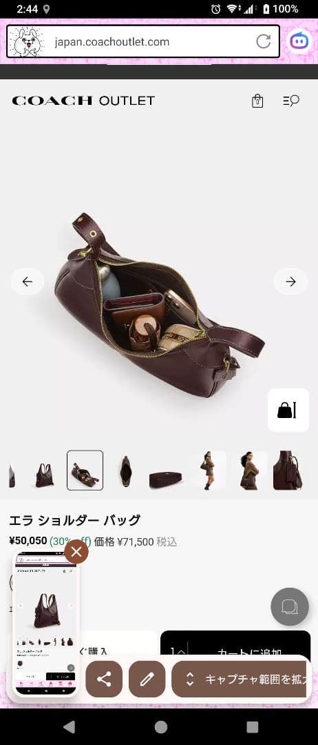 Coach Shoulder Bags