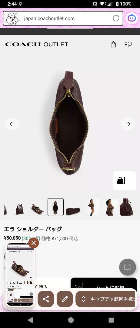 Coach Shoulder Bags