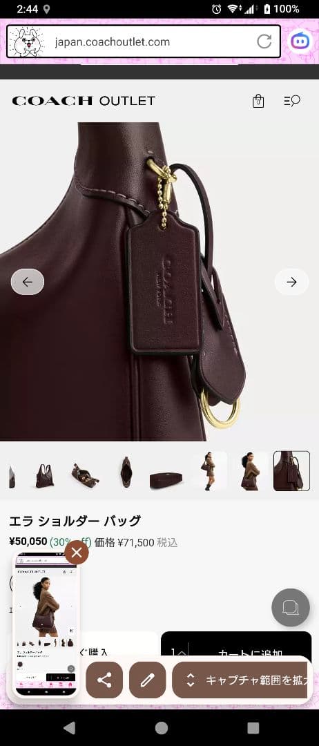 Coach Shoulder Bags