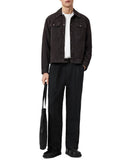 Others Allsaints Roland Straight Fitrouser Pants Faded Black