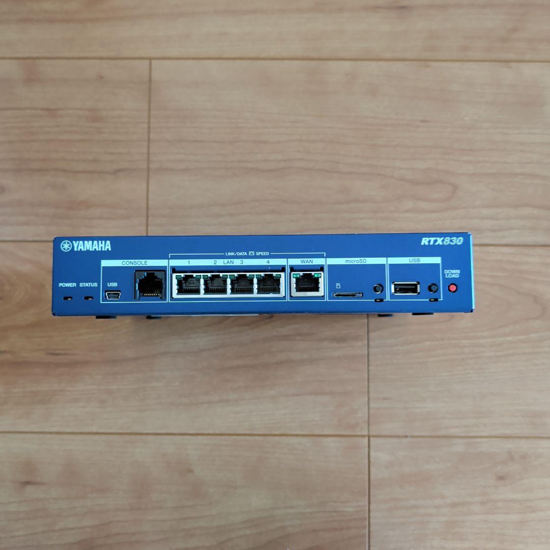Yamaha Wired Lan Routers Rtx830 Vpn