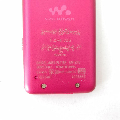 Sony Digital Audio Player Nw-S315