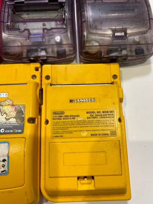 Consoles (Game Boy Color) Nintendo 6 Pocket 1 Advance2
