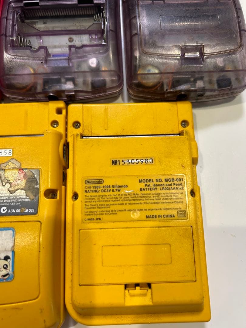 Consoles (Game Boy Color) Nintendo 6 Pocket 1 Advance2