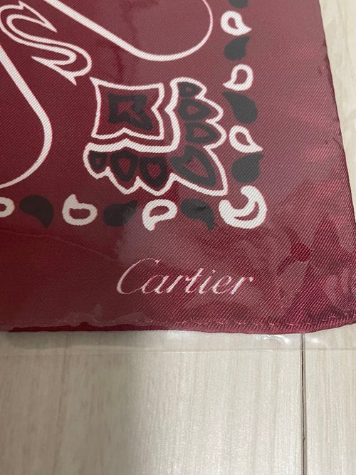 Cartier Bandanas Thin Scarves Sacai X
