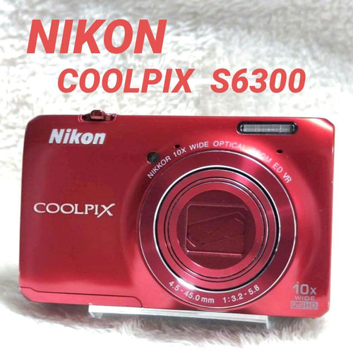 Nikon Compact Digital Camera Coolpix S6300