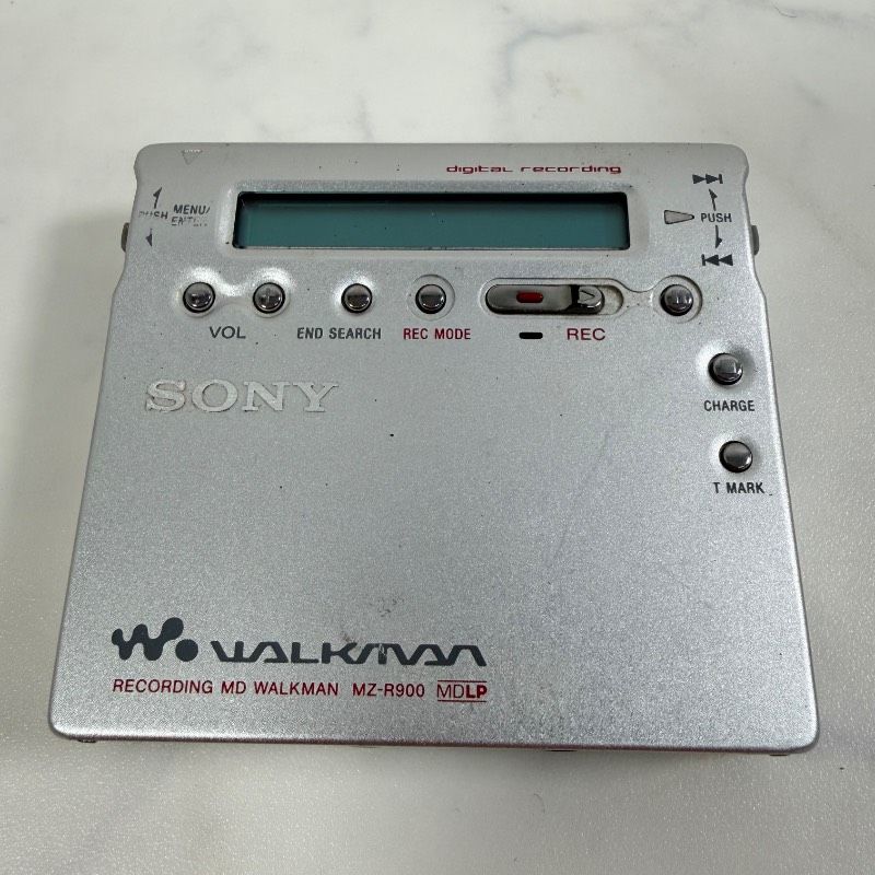 Sony Portable Md Player Mz-R900 Walkman 322K2400