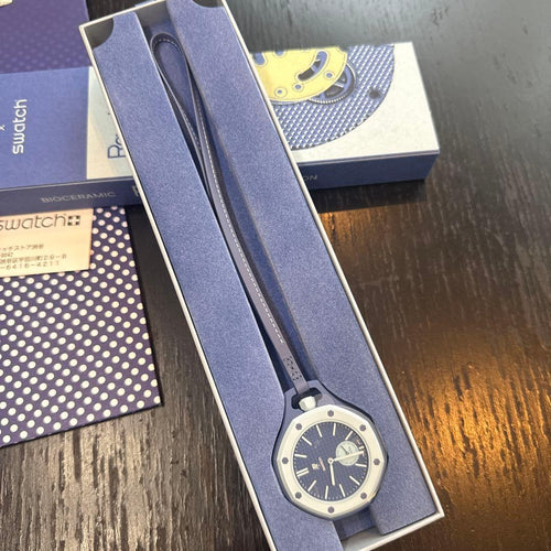 Swatch Quartz Watches Audemars Piguet X Royal Pop Blue