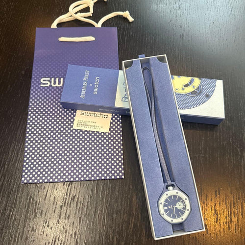 Swatch Quartz Watches Audemars Piguet X Royal Pop Blue