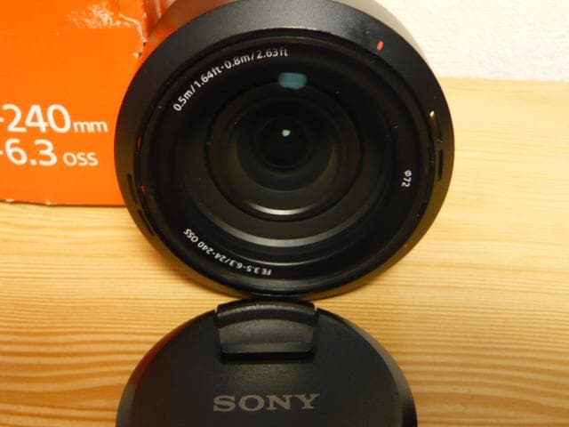 Sony Mirrorless Interchangeable Lips 7R Ii 24-240Mm