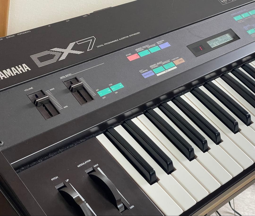 Yamaha Analog Synthesizers Dx7