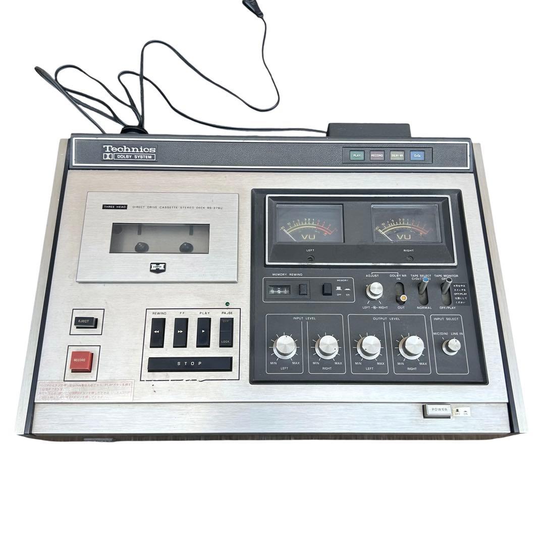 Technics Cd Md Cassette Deck Rs-279U