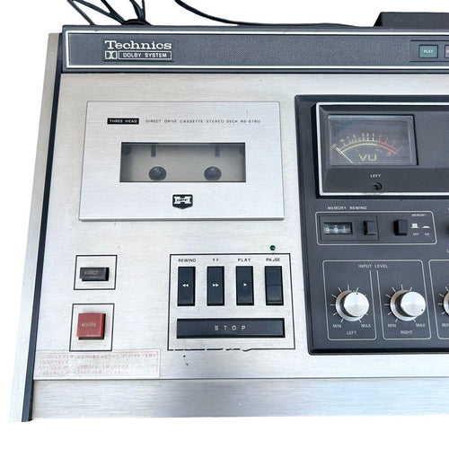 Technics Cd Md Cassette Deck Rs-279U