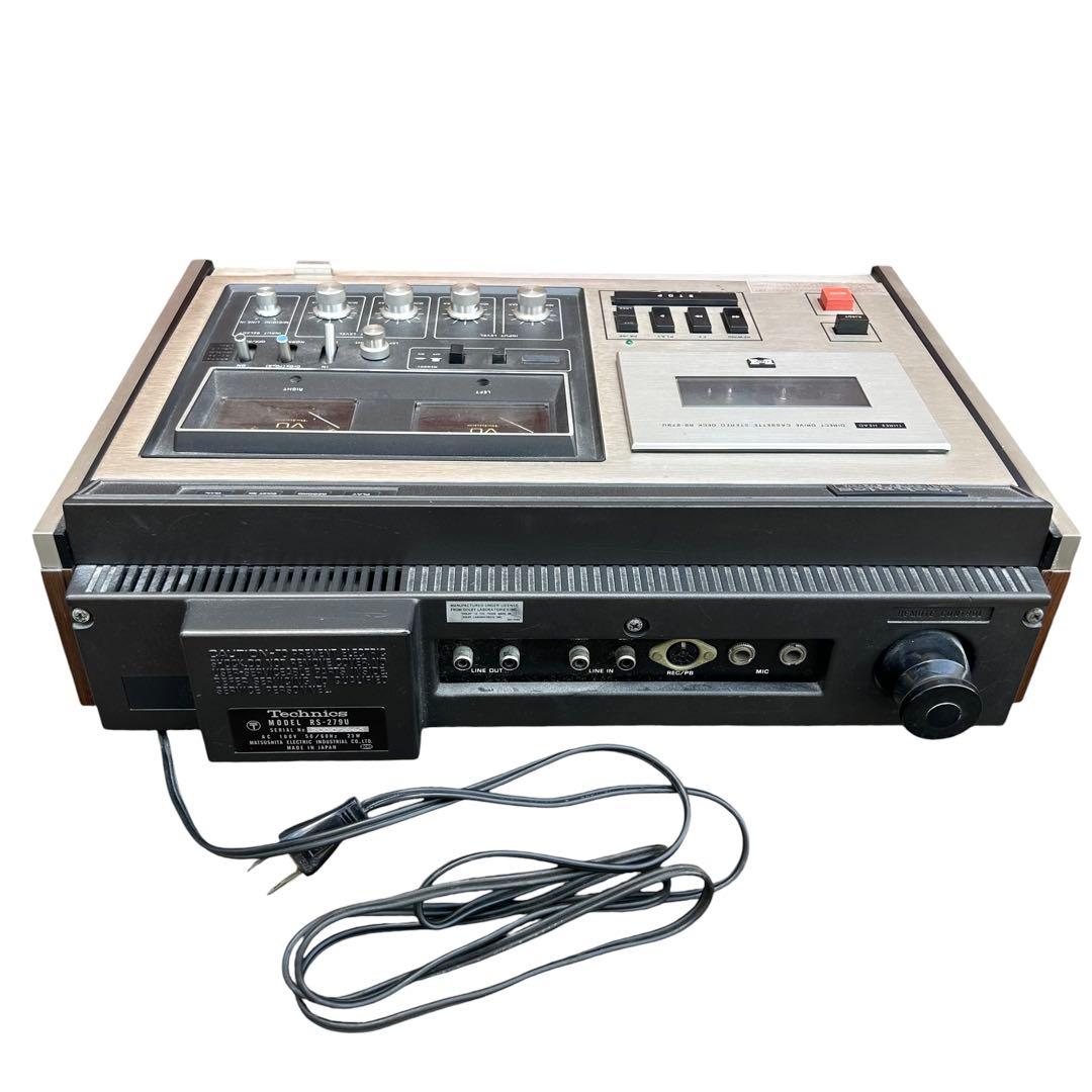 Technics Cd Md Cassette Deck Rs-279U