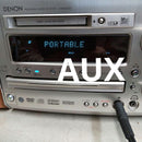Denon Mini Component Systems Md/Widefm/Am/Aux/Opt