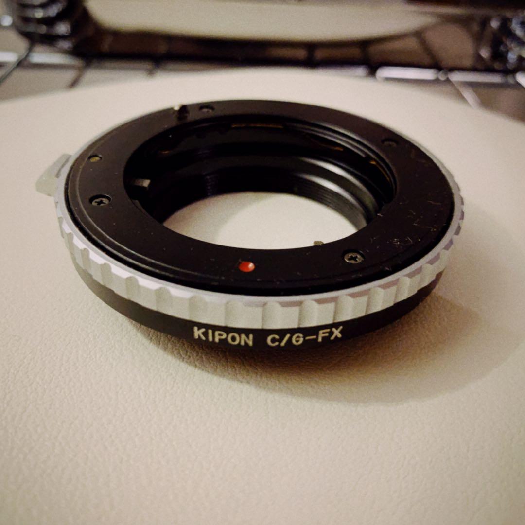 Kipon Mount Adapter C/G-Fx Contax-G Fuji