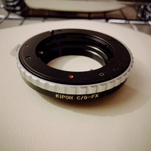 Kipon Mount Adapter C/G-Fx Contax-G Fuji