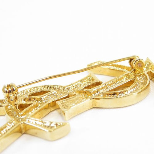 Yves Saint Laurent Broach Corsage #Ae Ysl 825206 K01