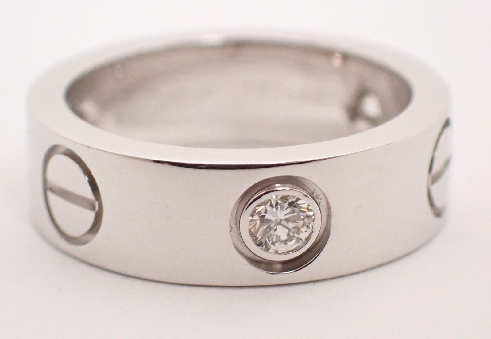 Cartier Ring #46(5 K18Wg 7.3G