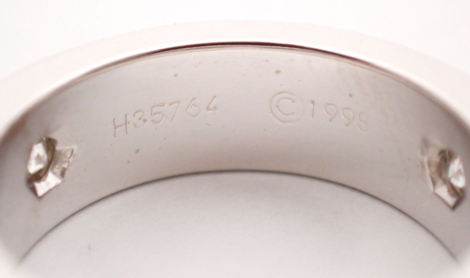 Cartier Ring #46(5 K18Wg 7.3G