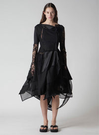 Yohji Yamamoto Long-Sleeve Three-Quarter-Sleeve 2025Ss