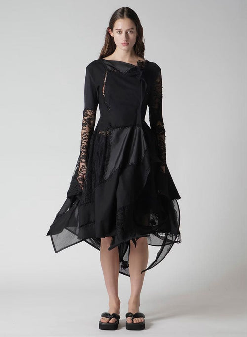 Yohji Yamamoto Long-Sleeve Three-Quarter-Sleeve 2025Ss