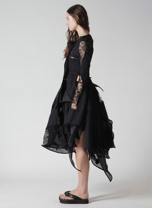 Yohji Yamamoto Long-Sleeve Three-Quarter-Sleeve 2025Ss