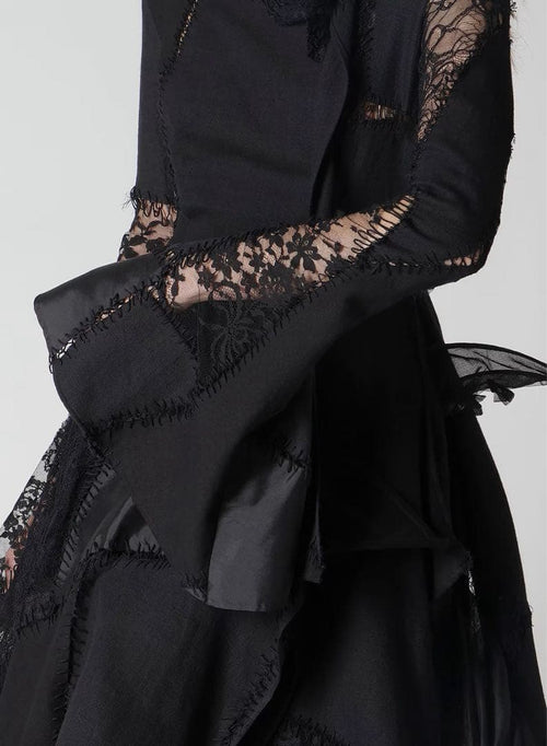 Yohji Yamamoto Long-Sleeve Three-Quarter-Sleeve 2025Ss