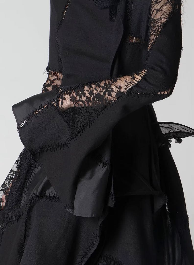 Yohji Yamamoto Long-Sleeve Three-Quarter-Sleeve 2025Ss