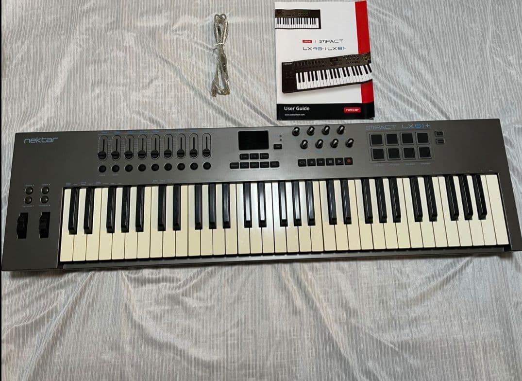 Midi Keyboards Pads Nektar Technology Impact Lx61+