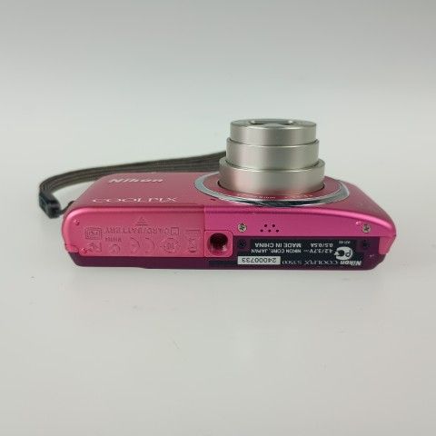 Nikon Compact Digital Camera Coolpix S3500 Pink