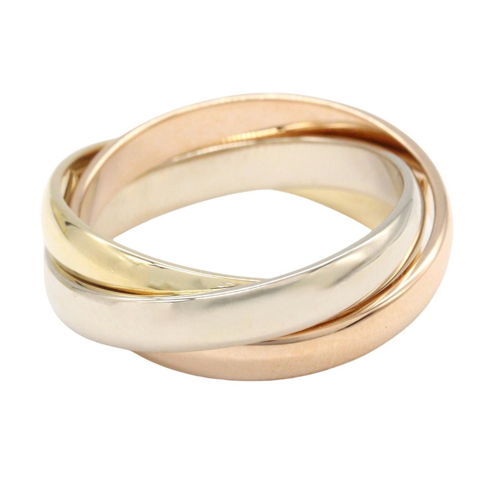 Cartier Ring K18 K18Wg Used A