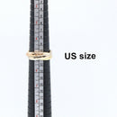 Cartier Ring K18 K18Wg Used A