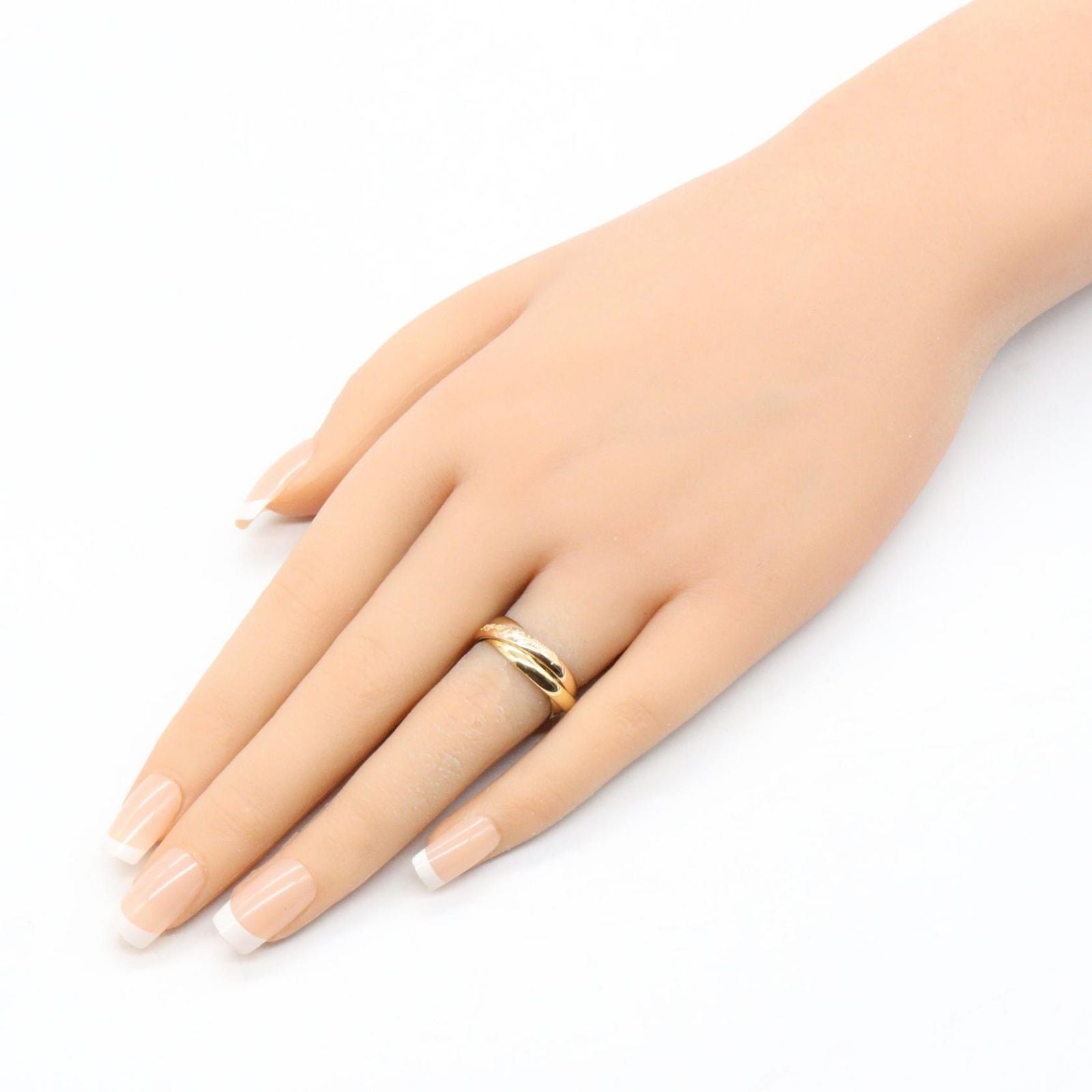 Cartier Ring K18 K18Wg Used A