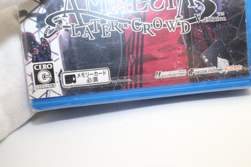 Playstation Vita Games (Physical) Psvita Amnesia Later Crowd